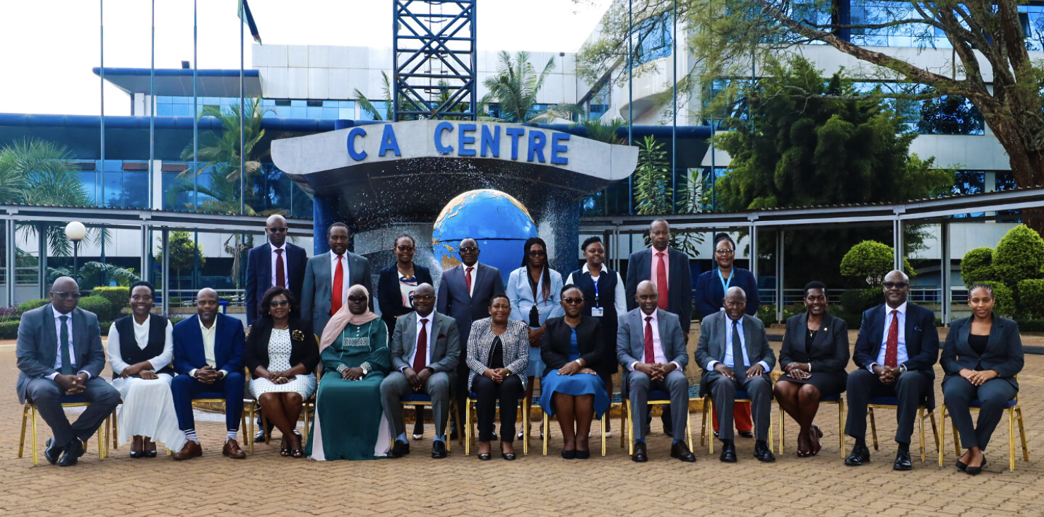 a group photo of the UCC team and CA board during the benchmark visit 